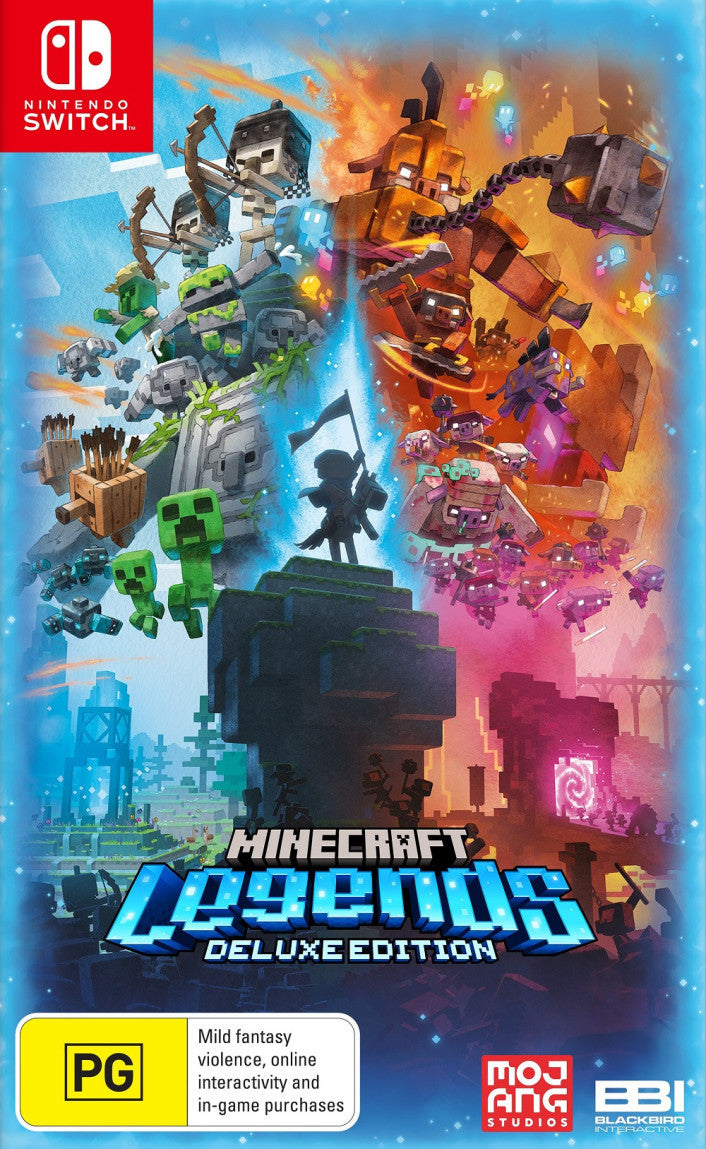 Minecraft Legends Deluxe Edition Switch